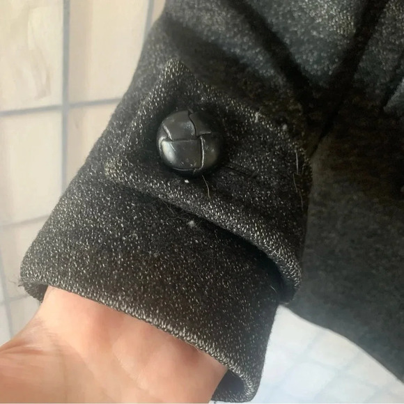 Babaton Talula Howel Wool  Funnel Peacoat Dark Grey S - Picture 8 of 16